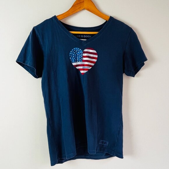 Life is Good Small Crusher Tee - Picture 1 of 5